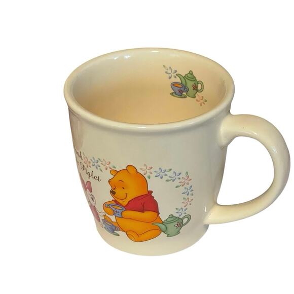 Disney Winnie the Pooh and Piglet ceramic mug, tea time with "Pooh & Piglet". - Picture 4 of 14